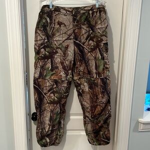 Redhead lightweight camo convertible summer pants size XXL